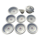 Dinnerware set for 6 people 15 pieces Sarreguemines model Marianne
