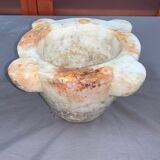 Antique marble mortar
