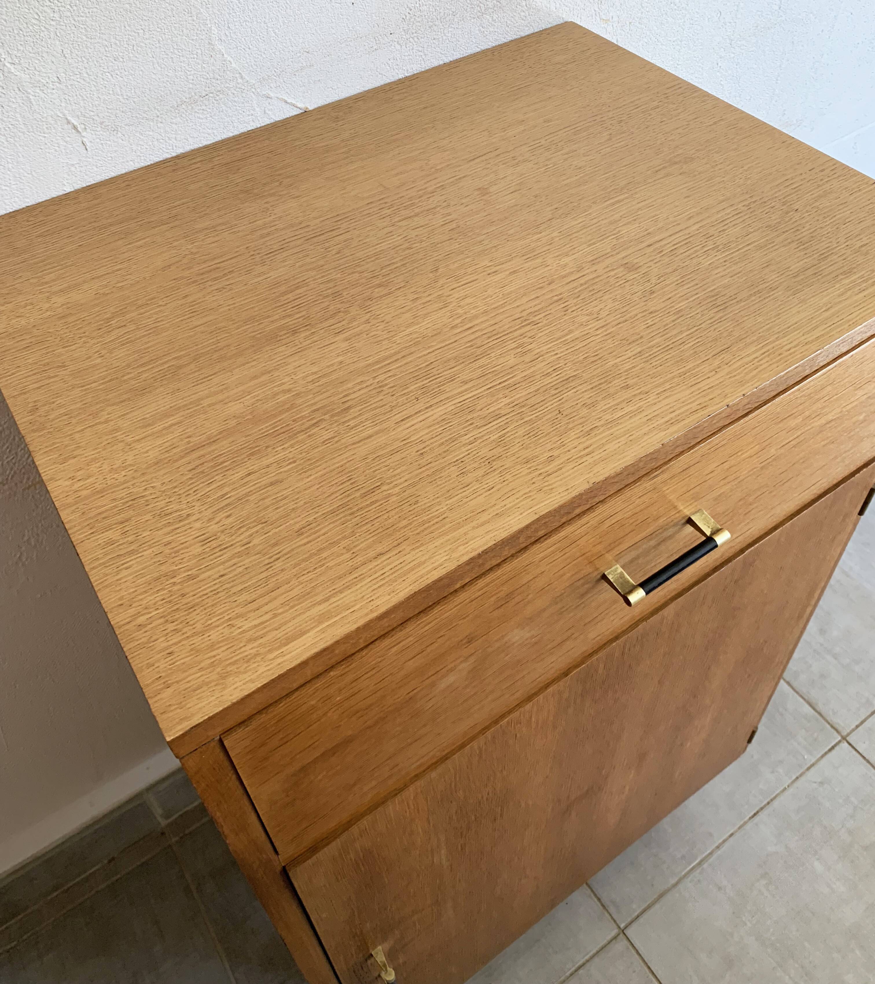 Vintage oak jam maker from the 50s