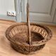 Panier osier rond