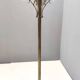 Brass and Glass Revolving Coat Rack, Italy