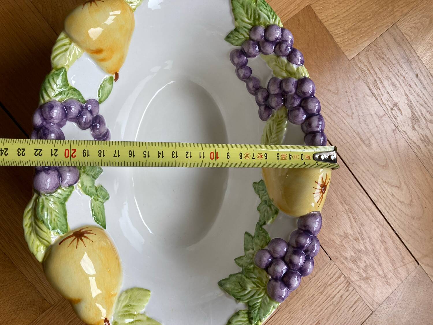 FG slip fruit bowl salad bowl