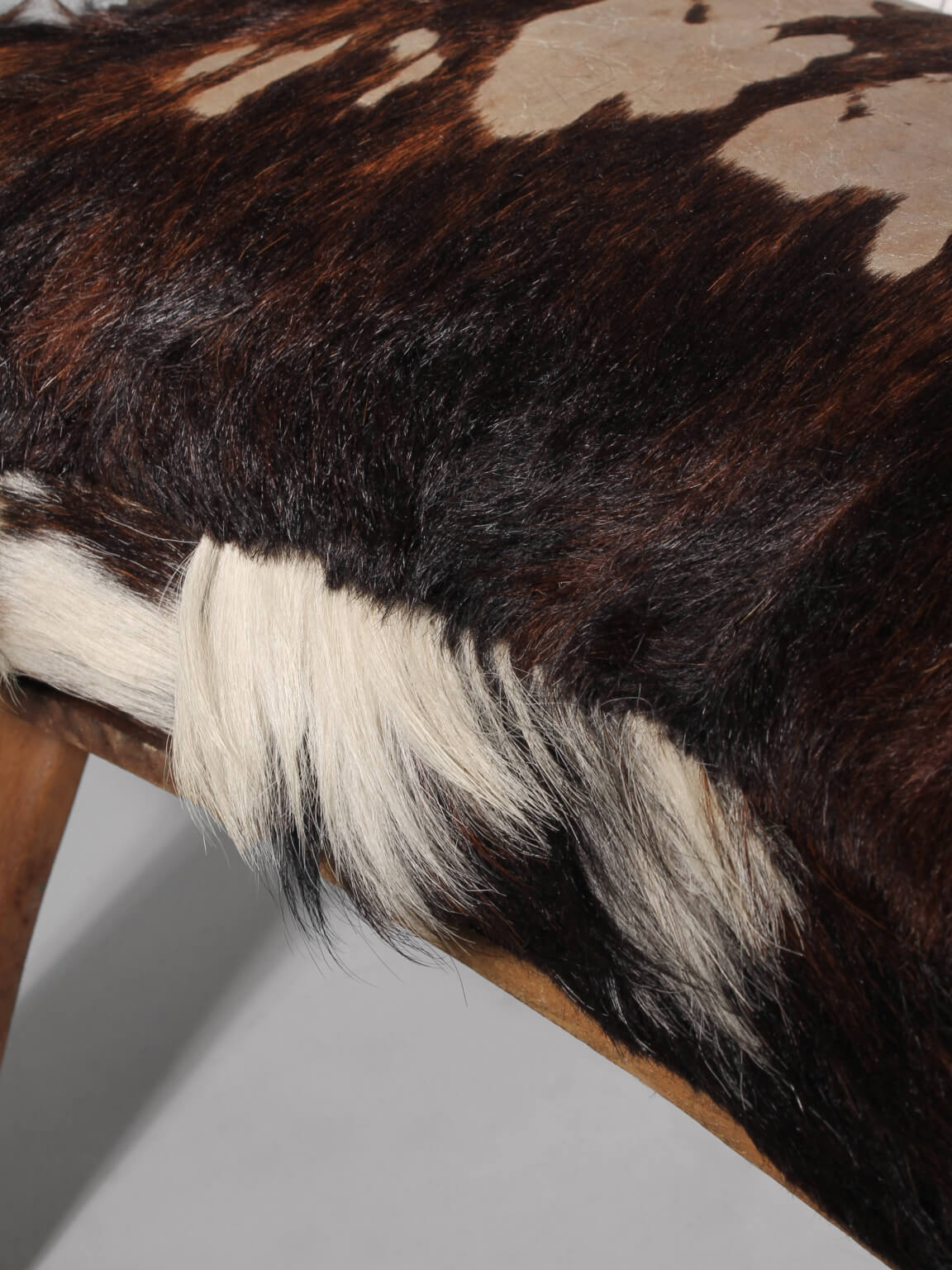 Cowhide Camel Saddle Stool