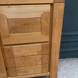 Elm sideboard Maison Regain circa 1970