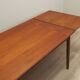 Teak table, Danish design, 1970s, production: Denmark