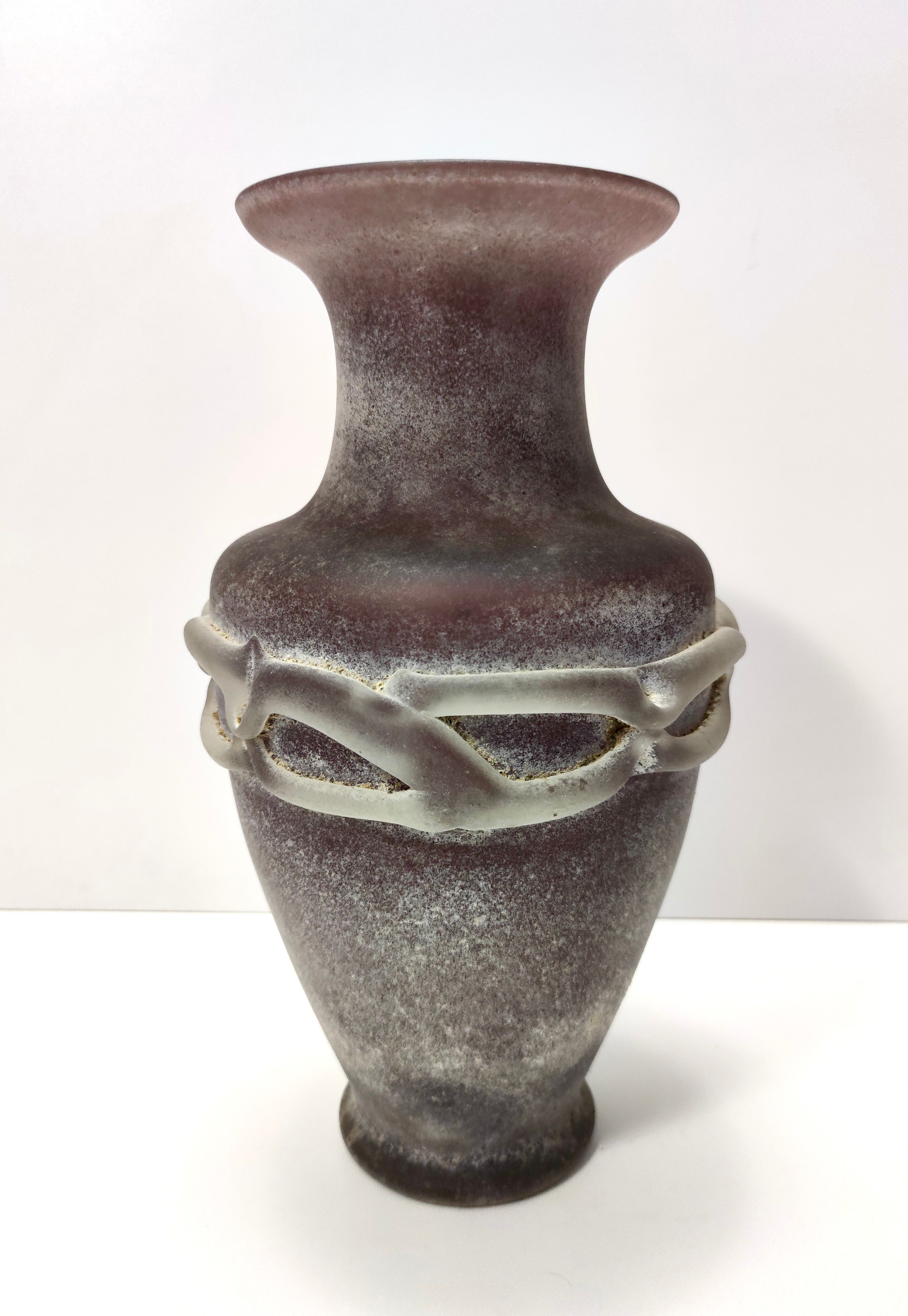 Scavo glass vase Italy