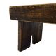 Antique stool footstool 1940s wooden plant table