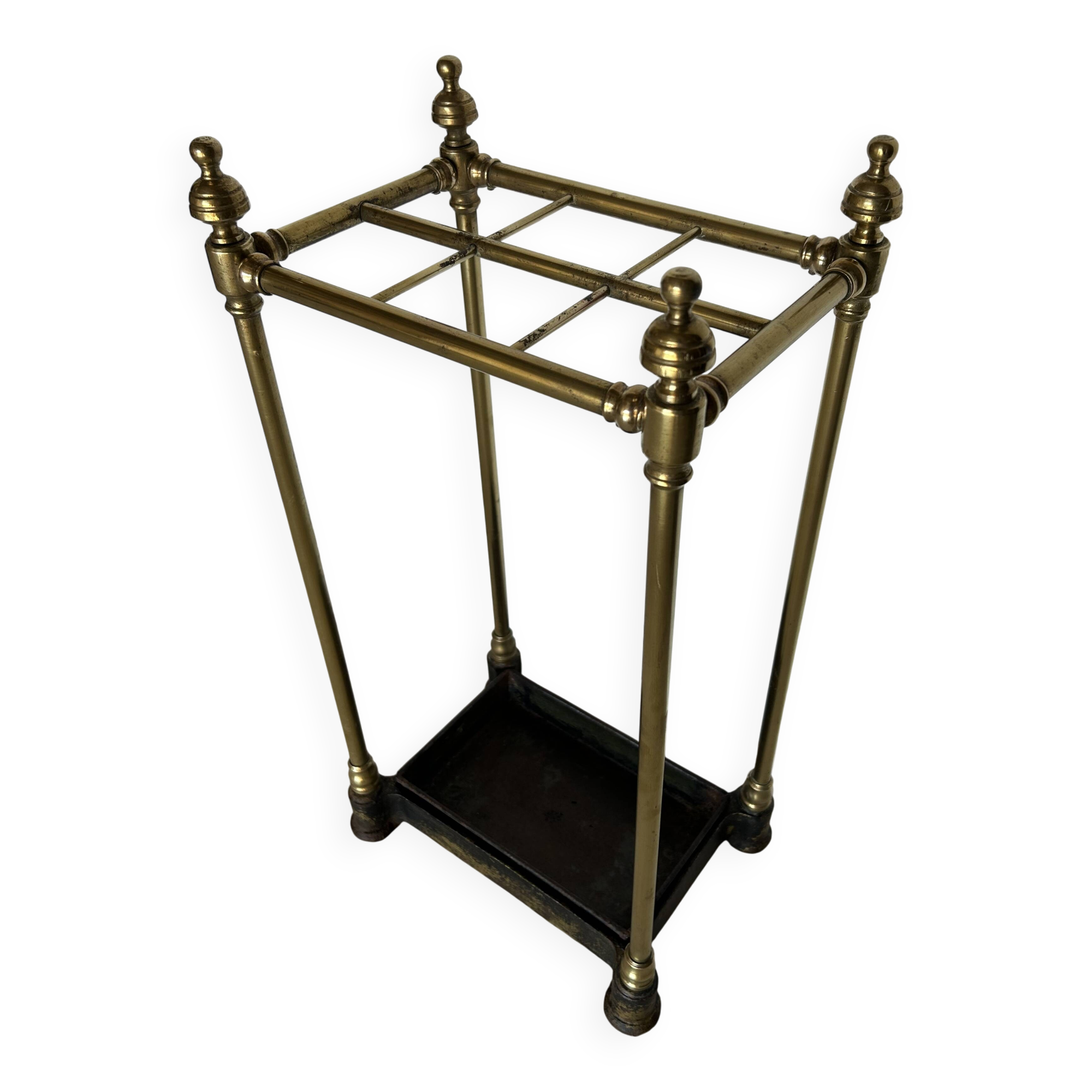 Brass umbrella stand