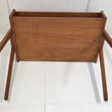 Vintage table 1950 compass feet