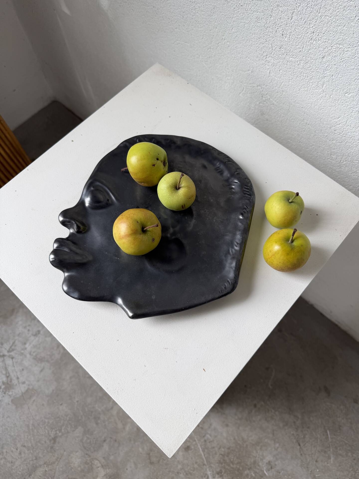 Assiette céramique visage 1950 GAM