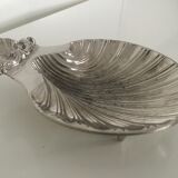 Silver scallop ashtray