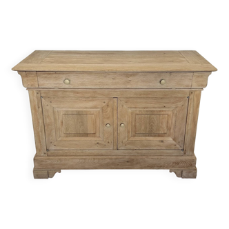 Solid oak airbrushed TV cabinet sideboard