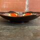 Old Plate VERCOR Polychrome Art Ceramic 1960s Vintage #D857
