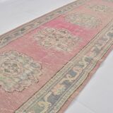 Handknotted Floral Oushak Runner sku 2441