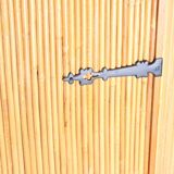 Audoux Minet style rattan wardrobe