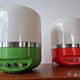 Set of Two Midcentury Table Lamps, Space Age, Adriano Rampoldi, Italy, 1970s