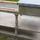 Grand meuble style drapier en bois et zinc