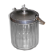 Antique crystal ice bucket