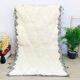 Handmade Moroccan rug in natural wool 250cm x 150cm