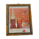 Old Advertisement Coca-Cola Original Paper Print Under Old Frame