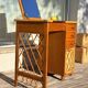 Vintage rattan hairdresser