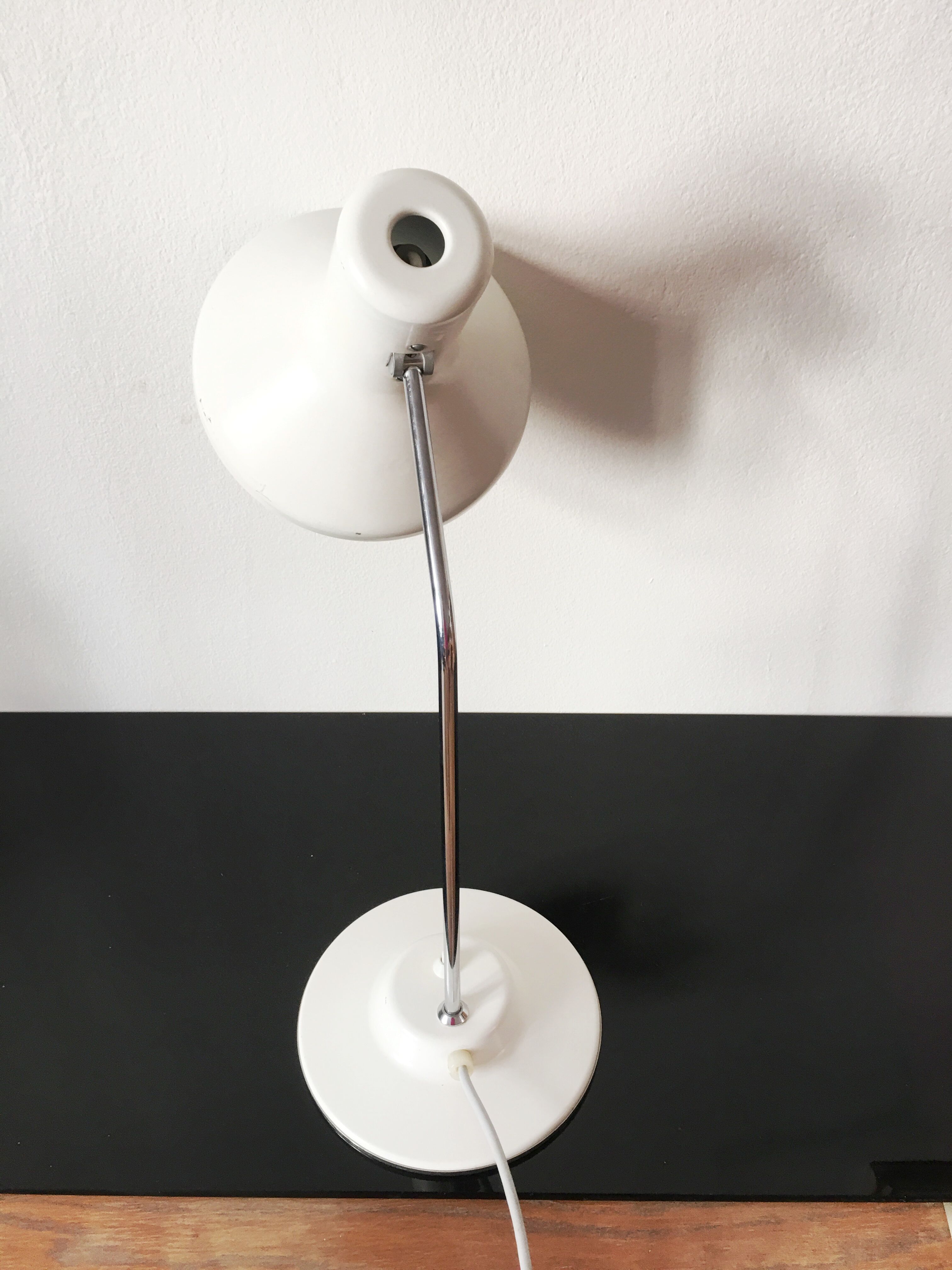 White Table Lamp for Napako - 1960s