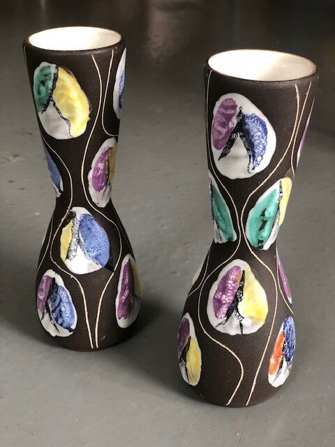 Vases Diabolo West Germany