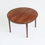 Dyrlund Lotus Flip Flap dining table in rosewood Denmark 1960