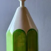 Ceramic crayon lamp 1980