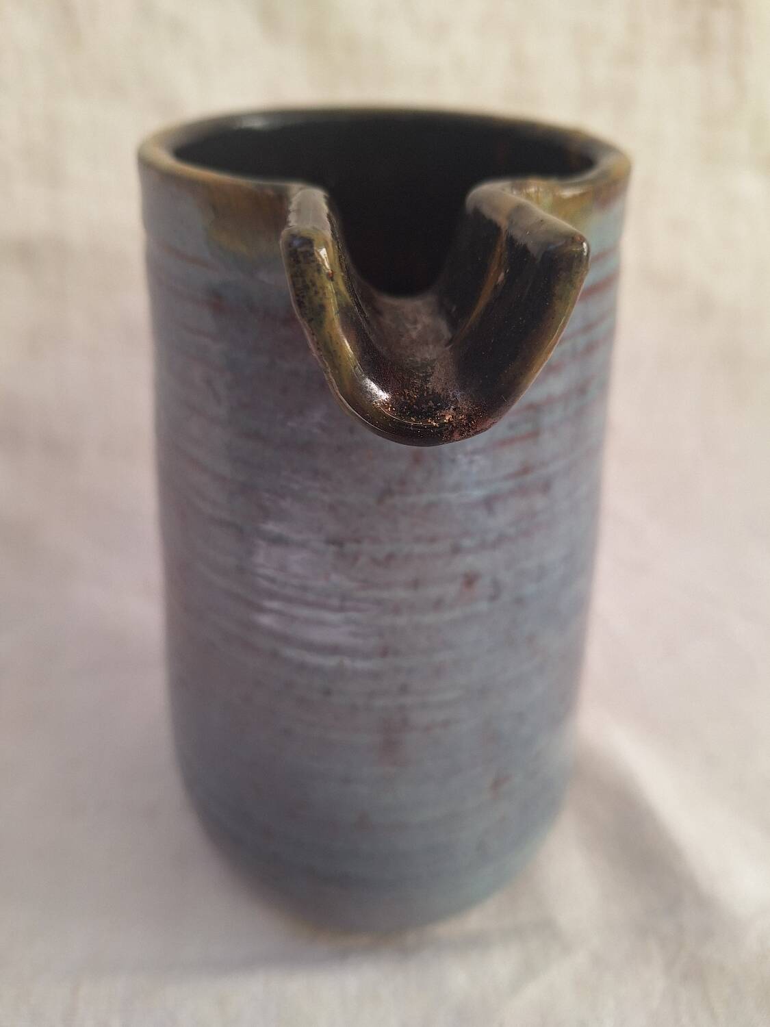 Ceramic pitcher by Roland Zobel