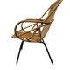 Vintage rattan armchair Rohé Noordwolde