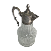 Carafe verseuse verre moulé