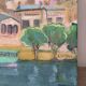 Port d’Afrique, huile sur toile signé Liotard