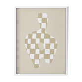 Chequers giclee art print 50x70cm