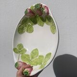 Ceramic fruit slip salad bowl