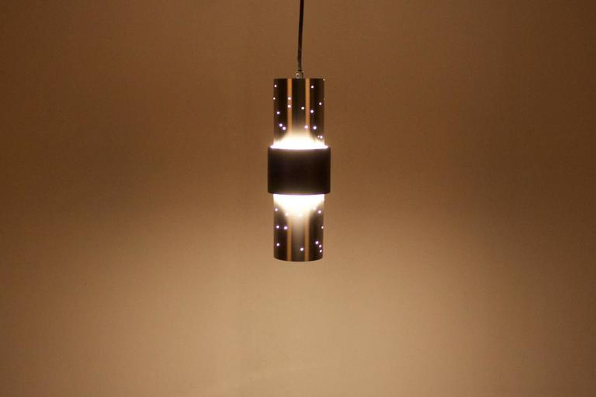 Suspension aluminium Raak Amsterdam in the 1970s