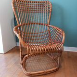 Fauteuil en rotin