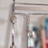 Vintage coat rack / hanger in chrome brass - Art Deco