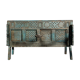 Ancient Indian furniture Damchiya blue