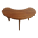 Mid Century moon-shaped coffee table