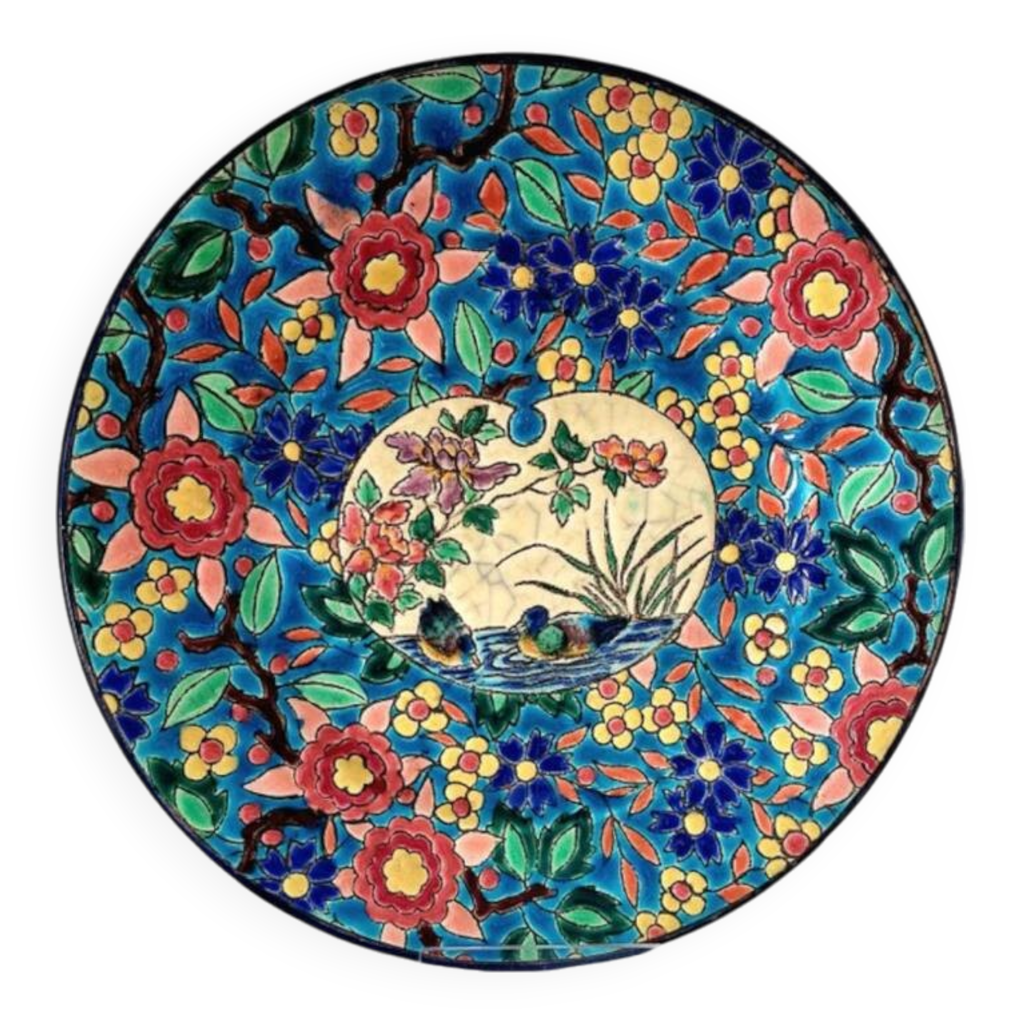Longwy André Masson Plate