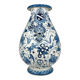 Large Blue Ceramic Vase by Ima for Montelupo Florentino, Italy, 1980s