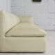 Set of 5 leather armchairs, France 80