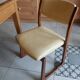 4 sled chairs, vintage