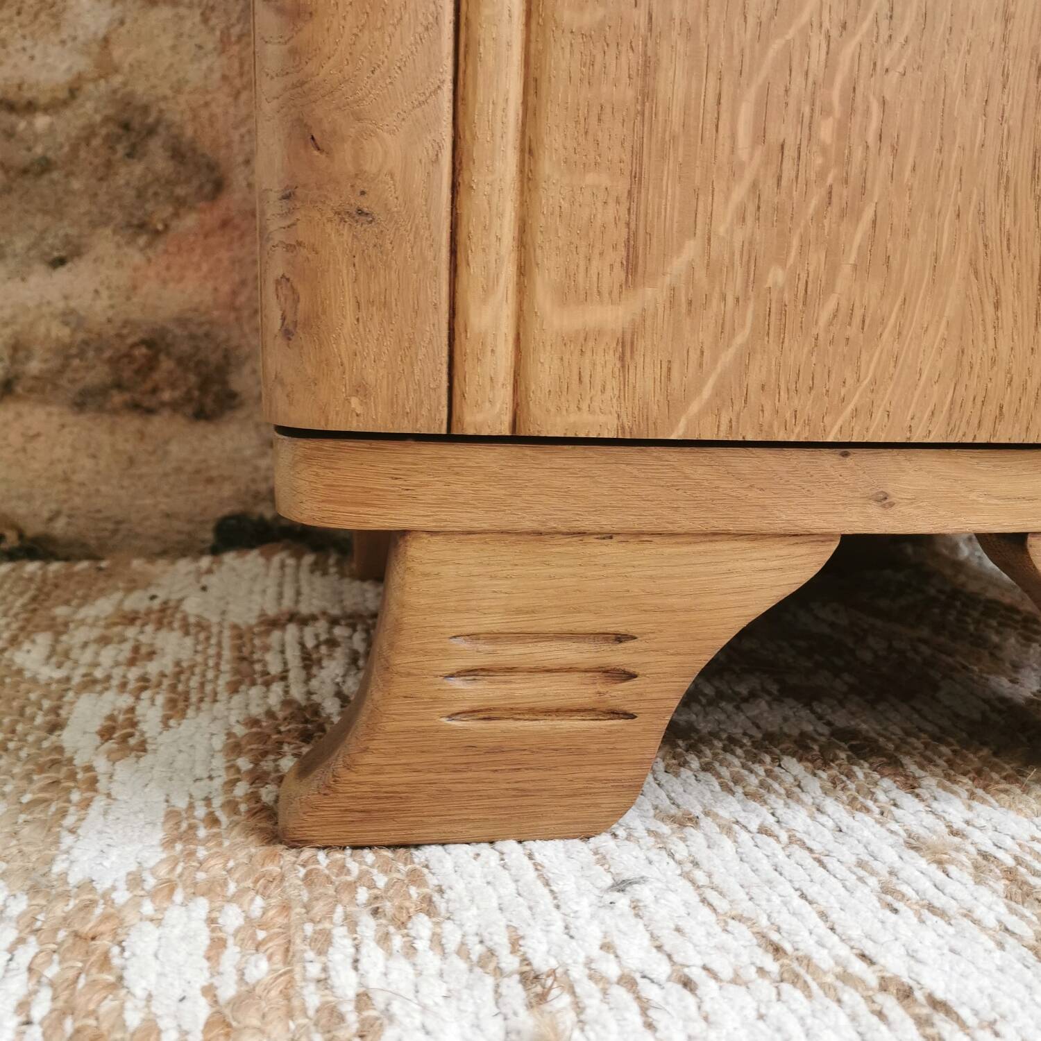 Restored Art Deco bedside table