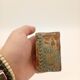 Vintage Ceramic Square Flower Vase Grès Pique Fleurs Scarified France 60