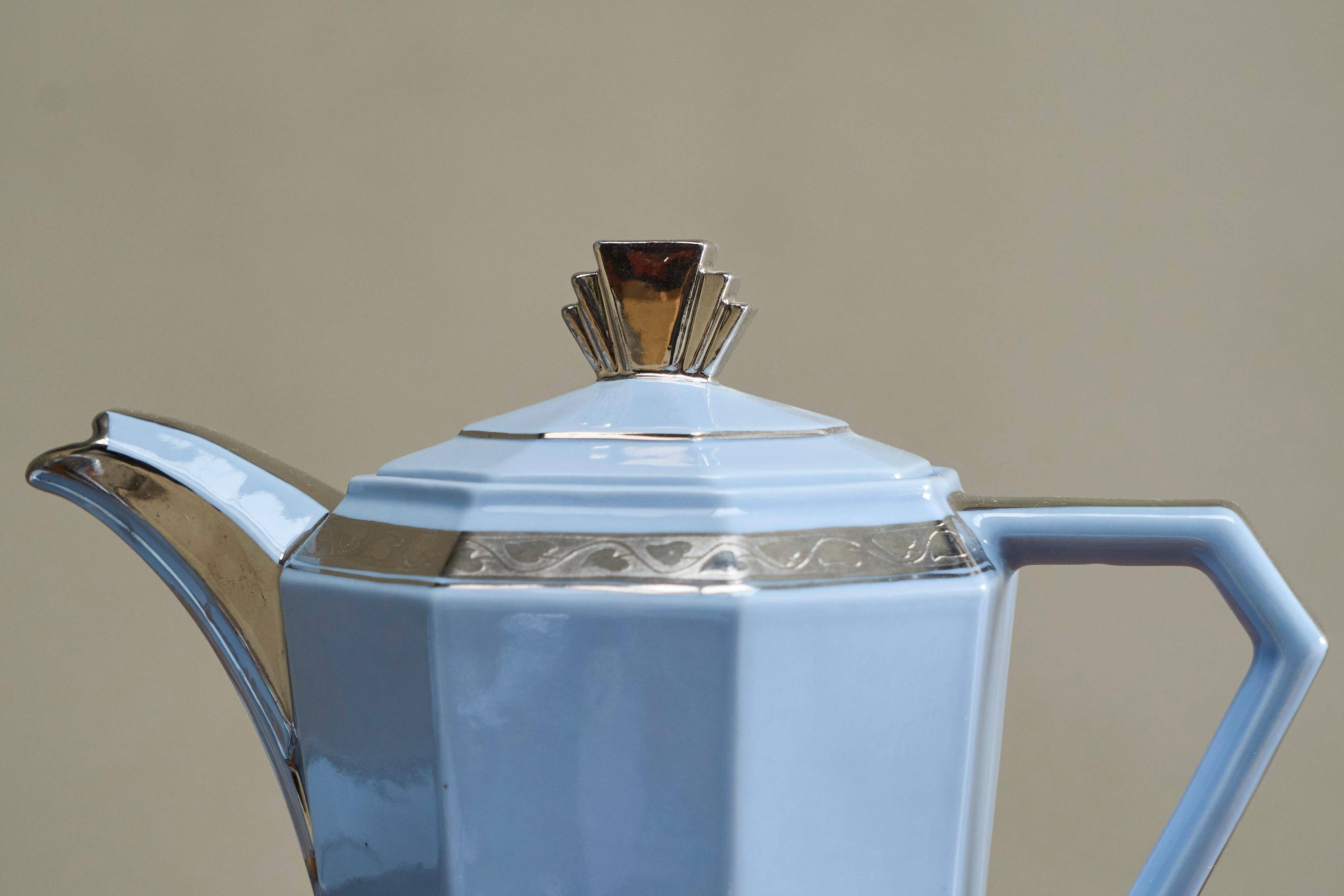 Art Deco coffee service Belgian 1930s