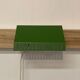 Green swivel wall lamp Scandinavian design 1950.