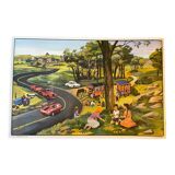 Ogé-Hachette poster "spring / village"