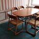 Table low vintage Scandinavian modular transformable liftable SMØRREBRØD